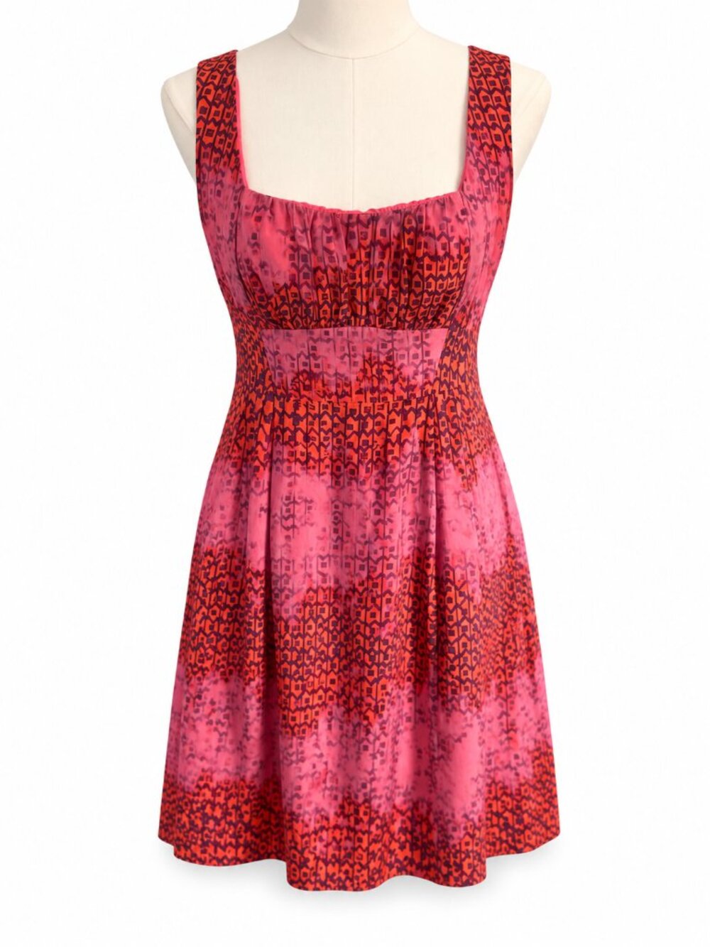 Multi color pink dress